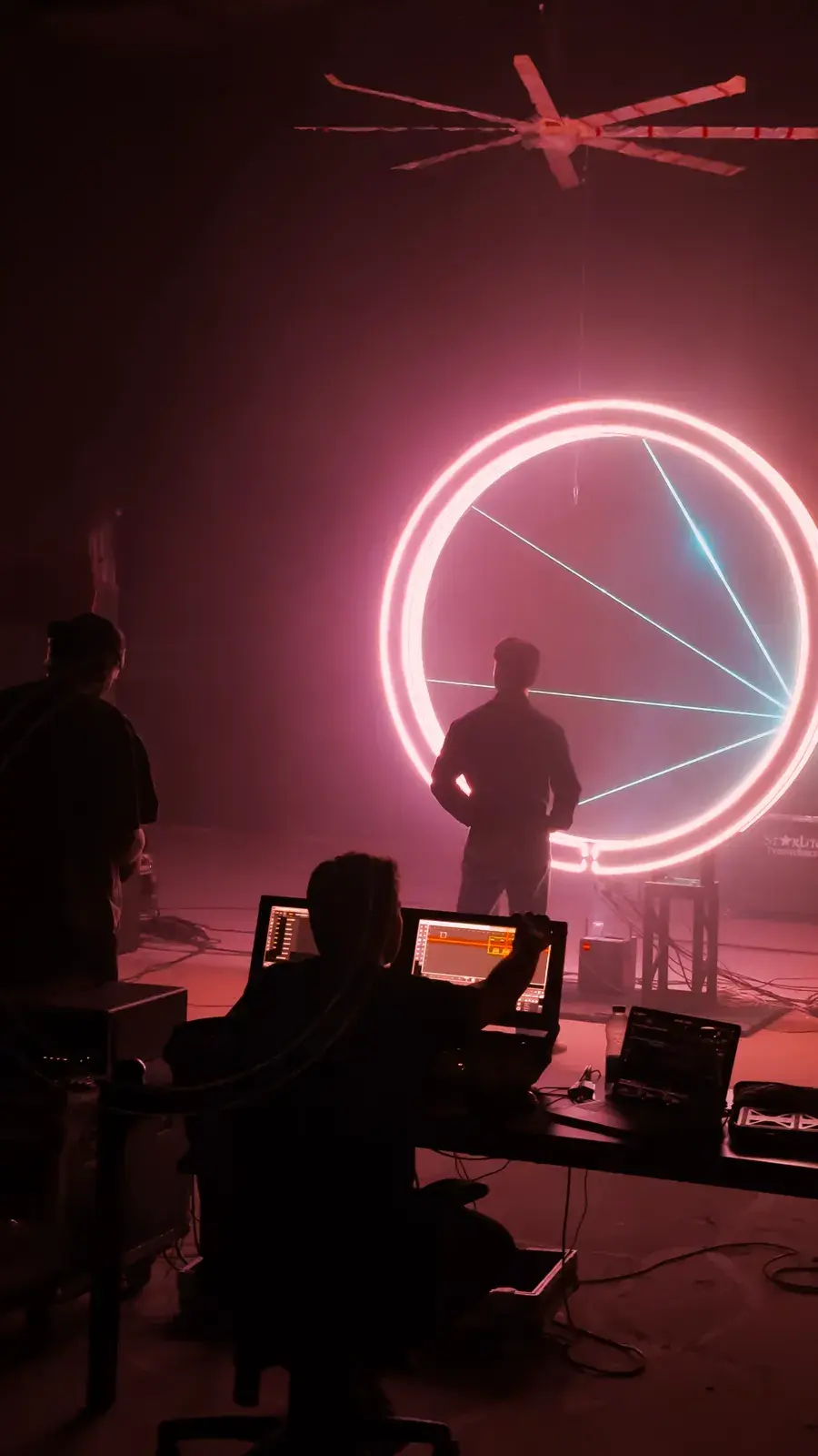 Pink laser ring